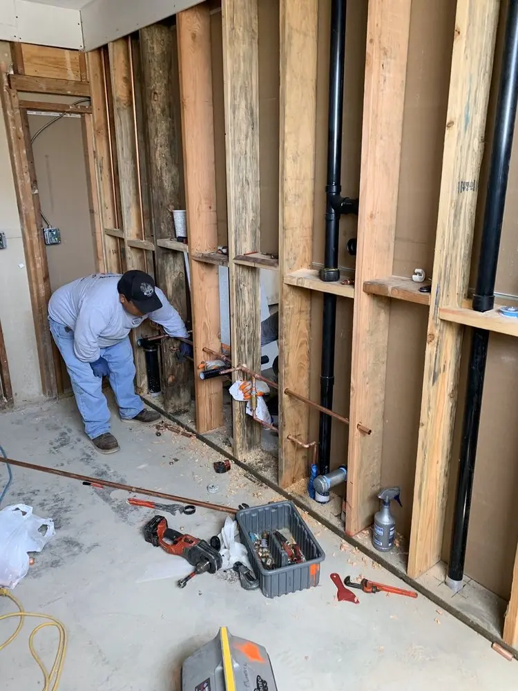 Commercial rough-in plumbing for Water Heater Replacement in Palm Heights